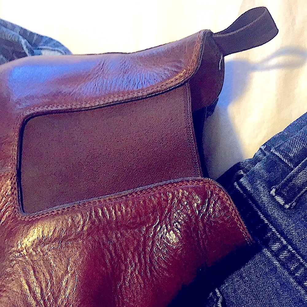 Ralph Lauren Made in Italy Cordovan Leather Chelsea Boots Sz 13 New Heel Caps - Picture 3 of 8